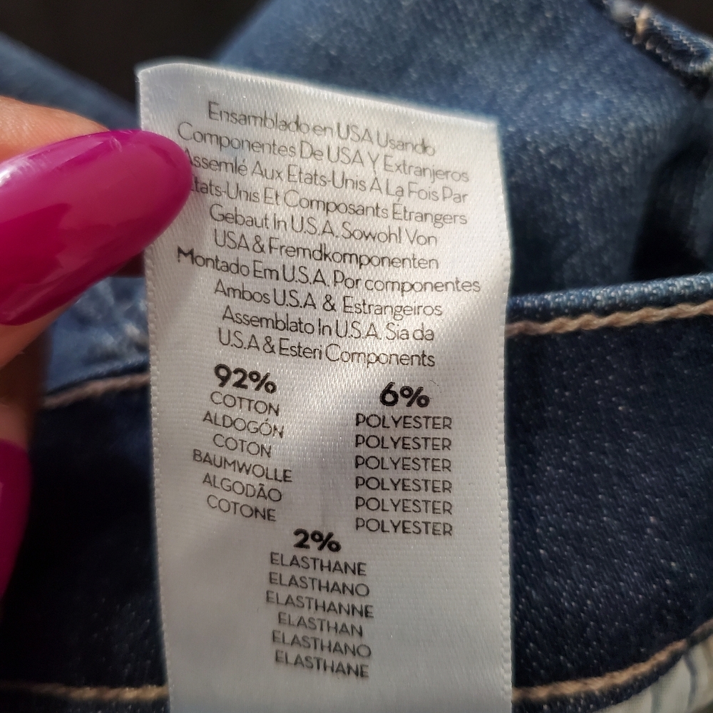 MOTHER The Weekender Fray Flare Jeans | Blue Wash | Size 25 | - Picture 9 of 9